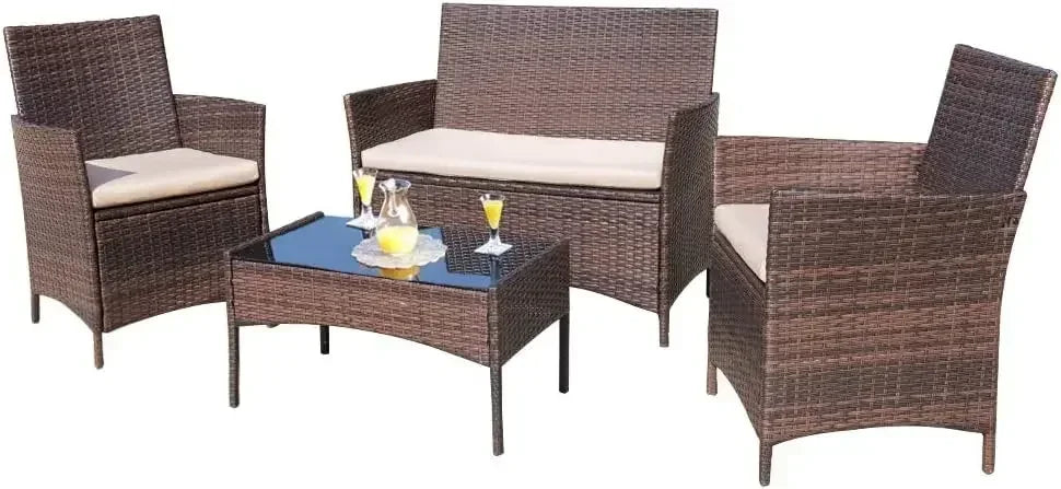 Modern Outdoor Indoor Furniture Set for Patio and Garden