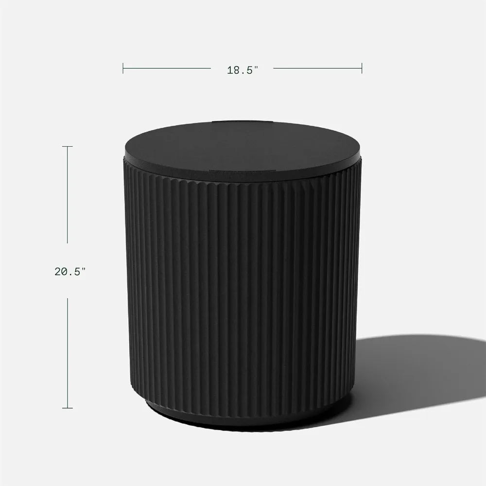 Outdoor Cooler Side Table Two In One for Patio Entertaining