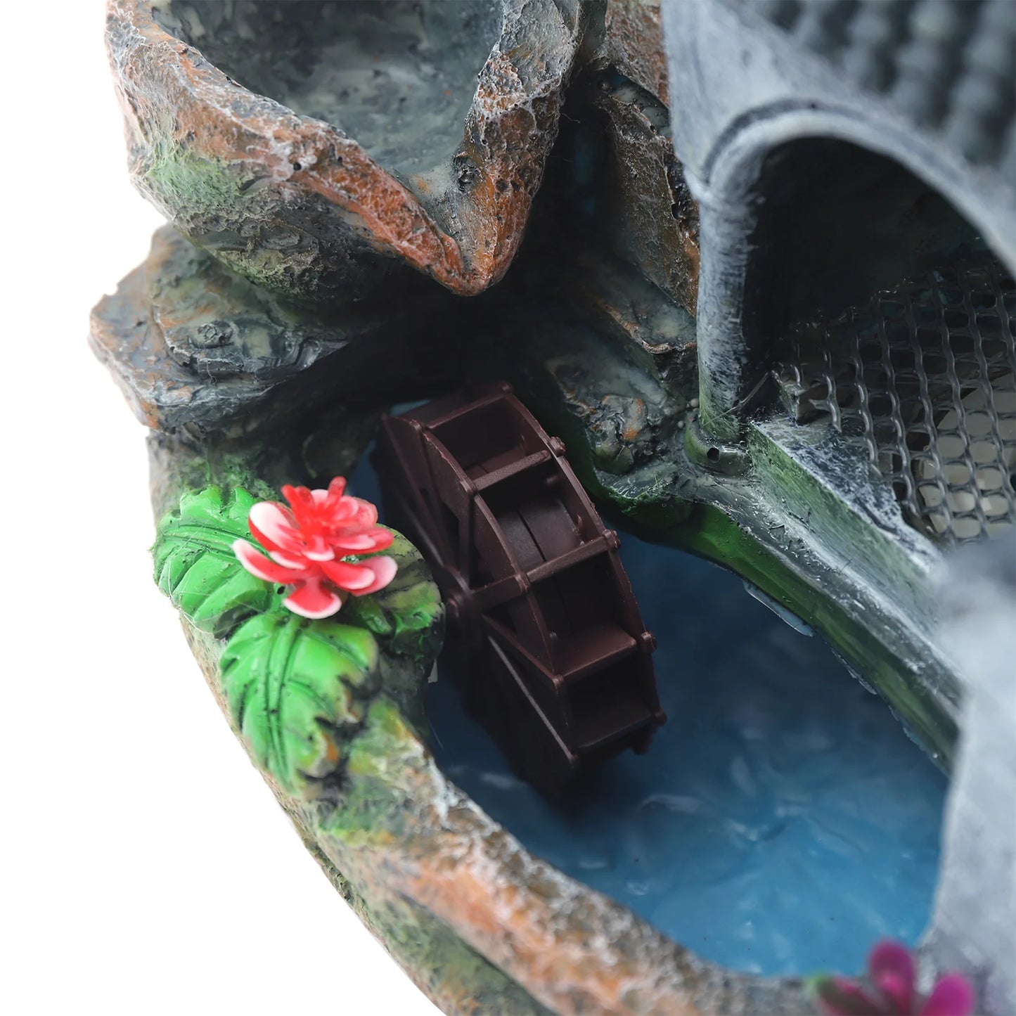 Miniature Mountain Waterfall Bonsai for Tranquil Home Atmosphere
