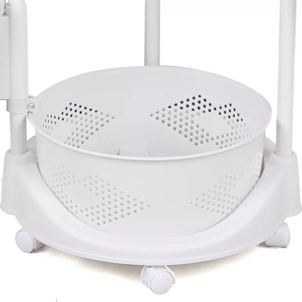 Rotating Kitchen Organizer Rack for Fruits and Vegetables