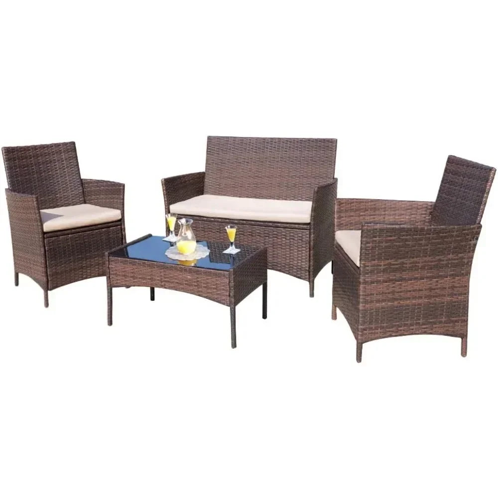 Modern Outdoor Indoor Furniture Set for Patio and Garden