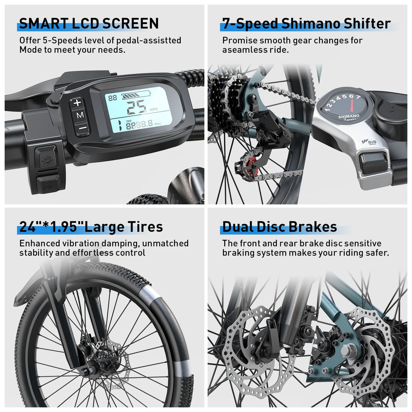 500W Electric Motorcycle for Adults with Powerful Lithium Battery