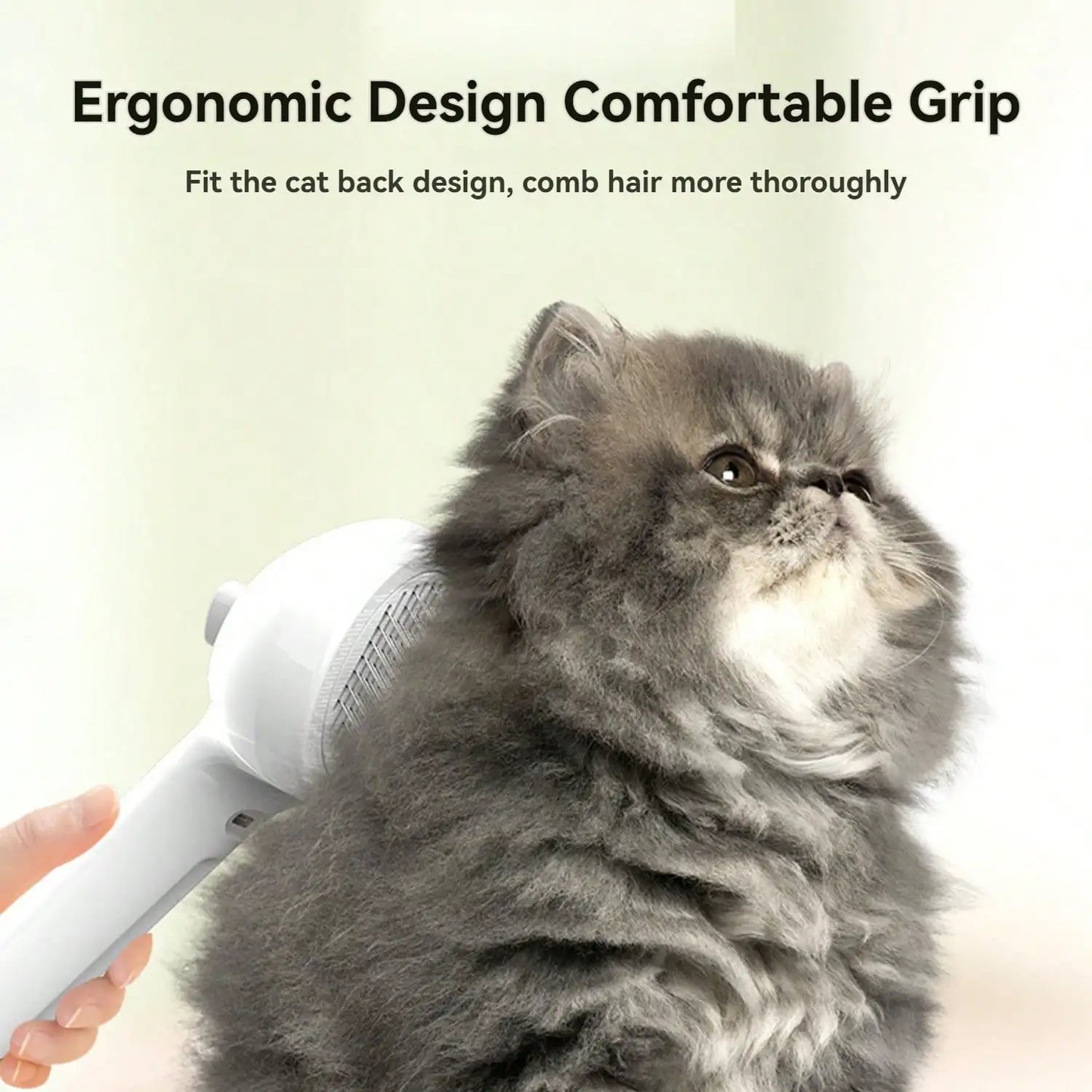 Cat Grooming Spray Brush for Effortless Hair Removal