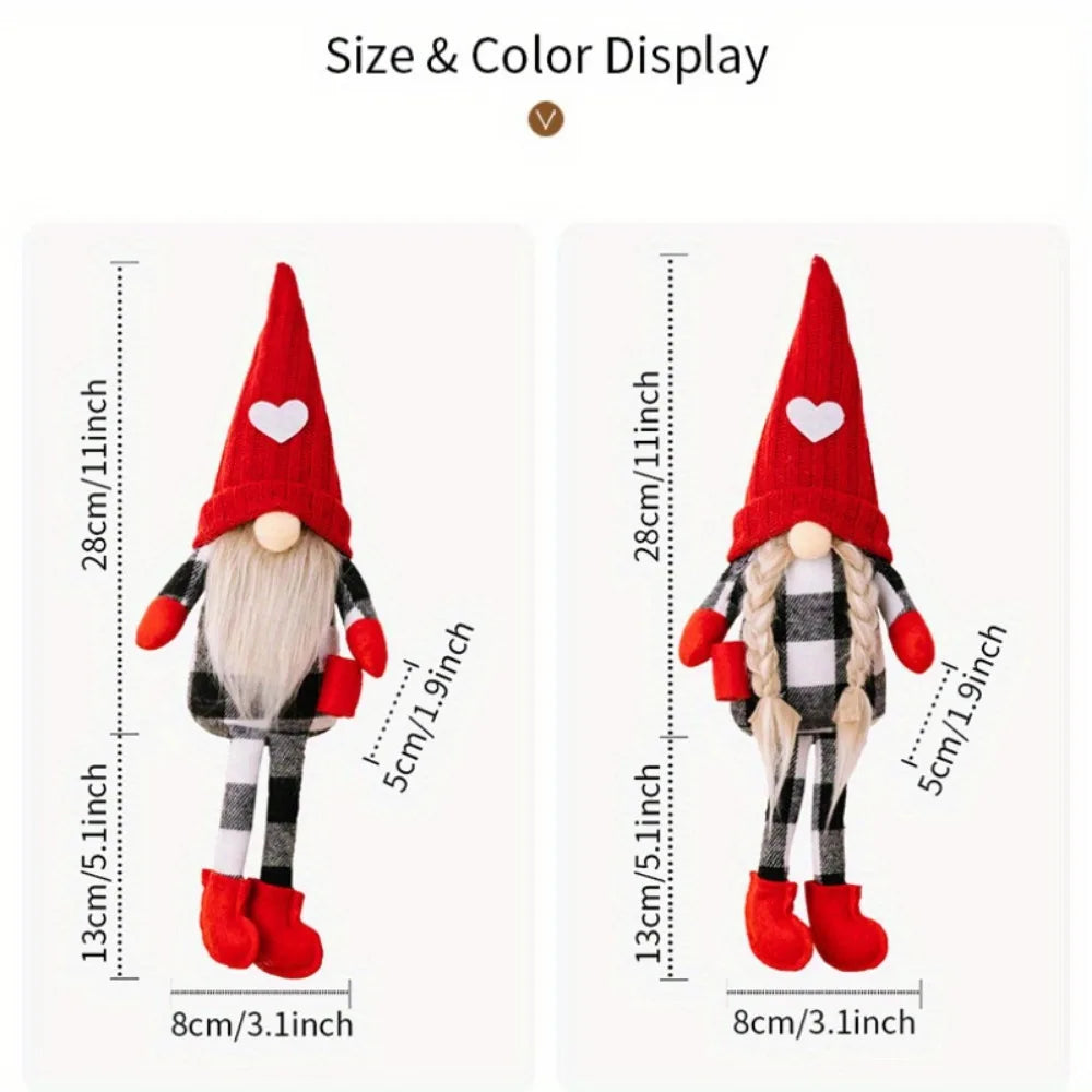 2pcs Home Decor Gnomes for Room, Office, and Living Room
