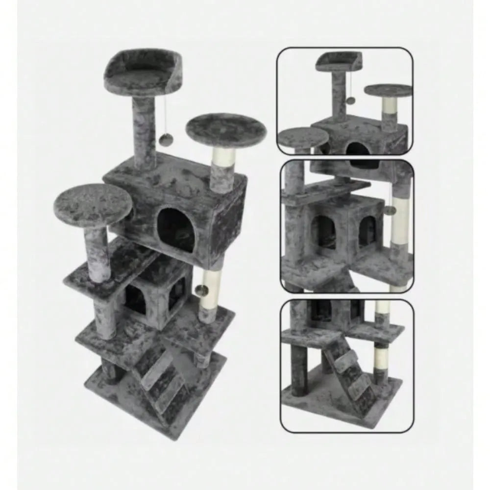 Cat Tree Tower Activity Center for Fun and Relaxation
