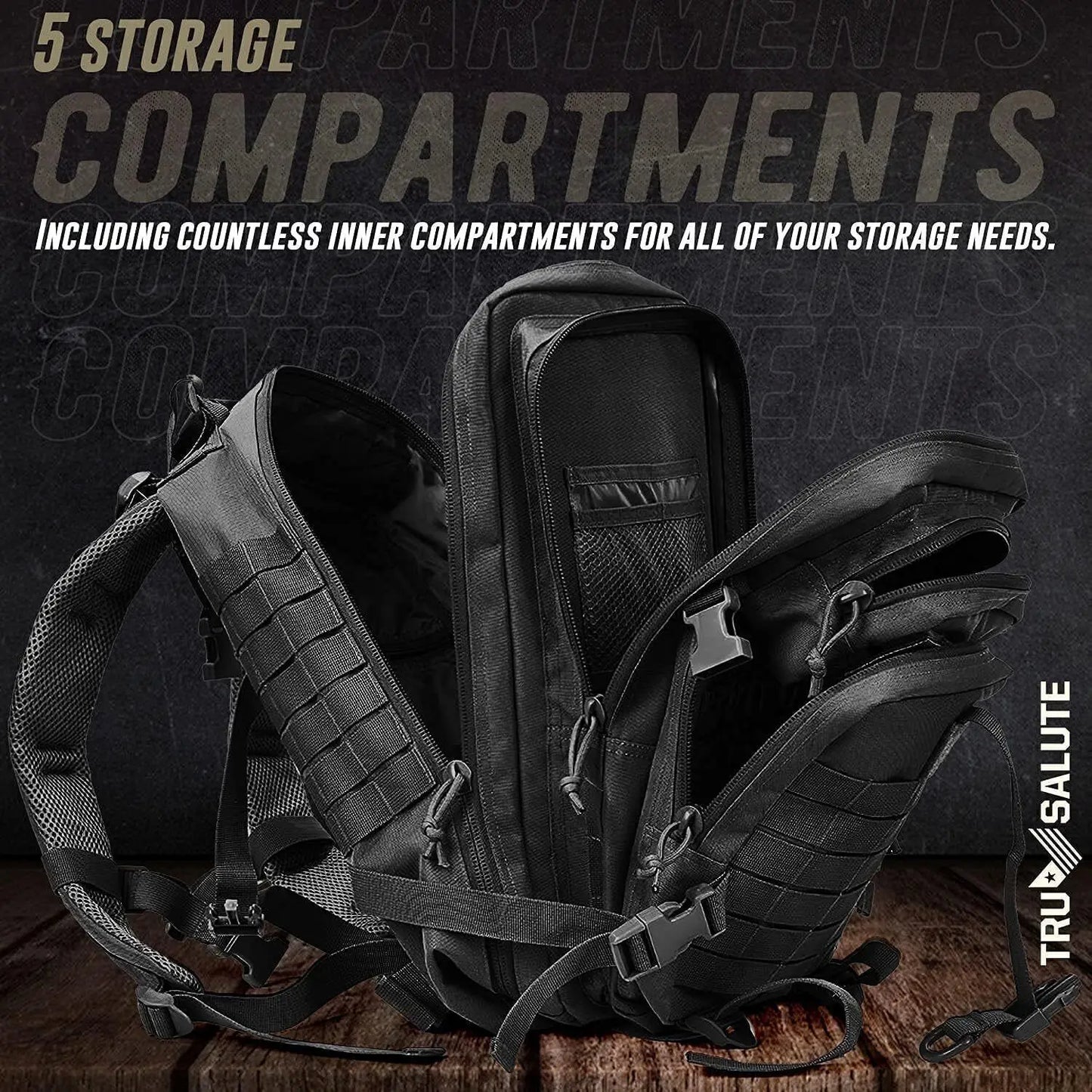 Military Tactical Backpack for Outdoor Adventures and Travel