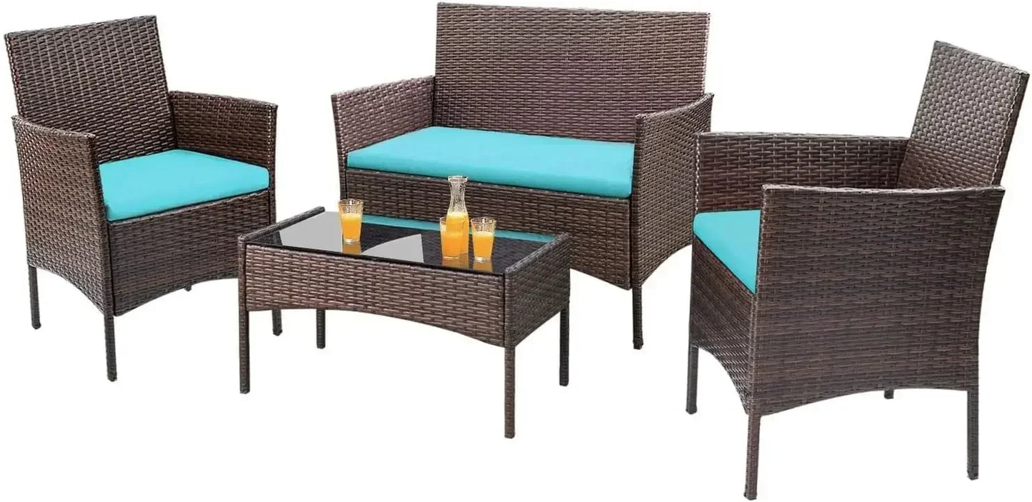 Modern Outdoor Indoor Furniture Set for Patio and Garden