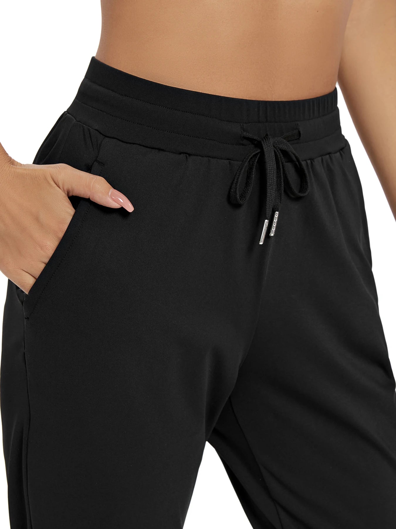 Women's High Waisted Joggers with Pockets for Active Lifestyle