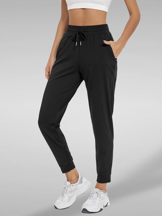 Women's High Waisted Joggers with Pockets for Active Lifestyle