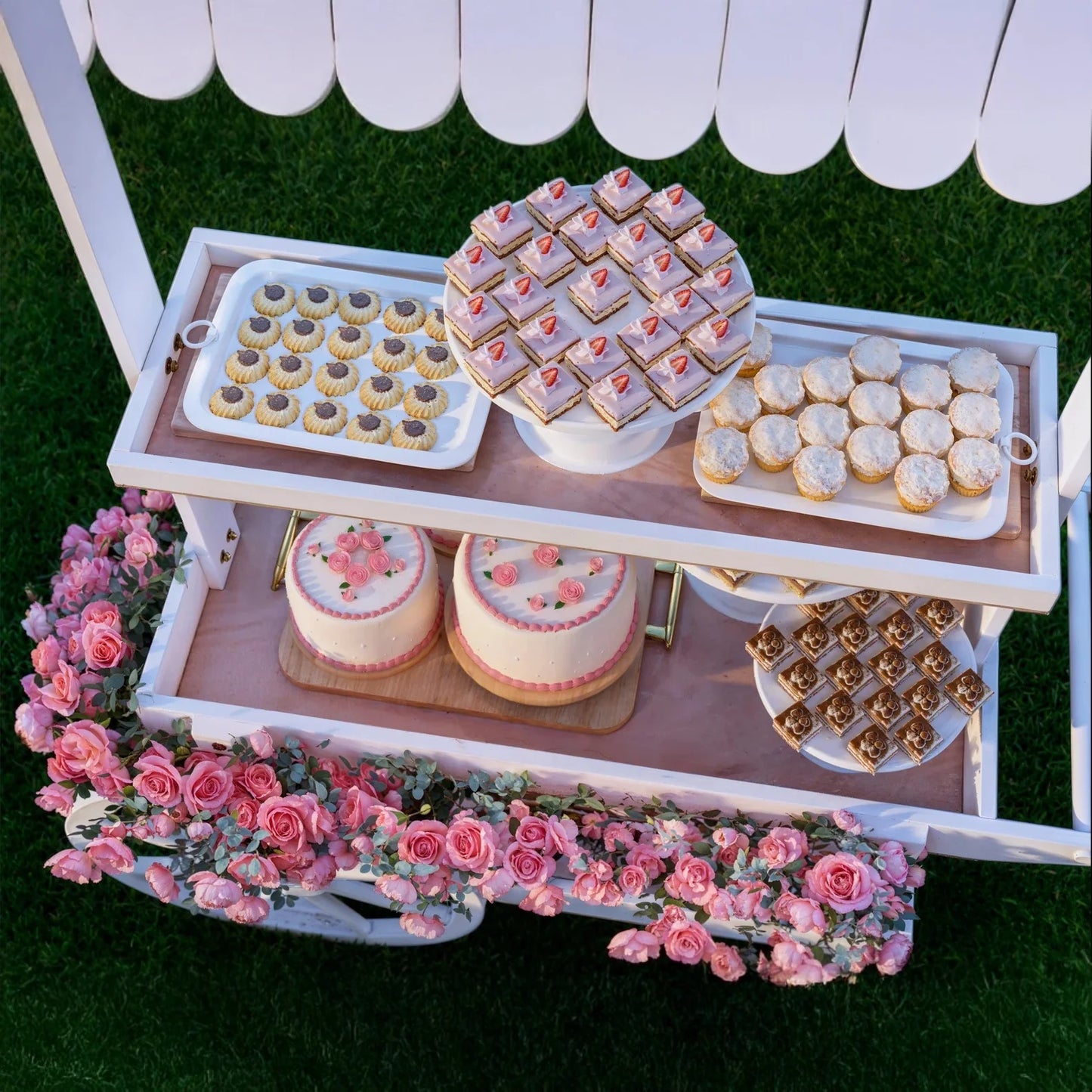 DIY Collapsible Event Cart Plan Lemonade Stand Decor