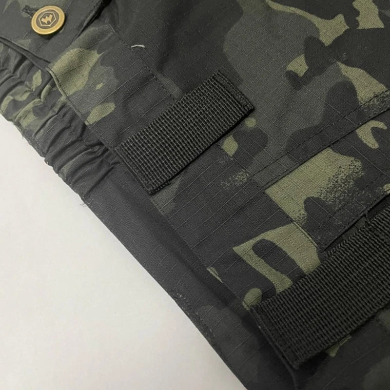 Men's Waterproof Tactical Cargo Pants for Outdoor Adventures