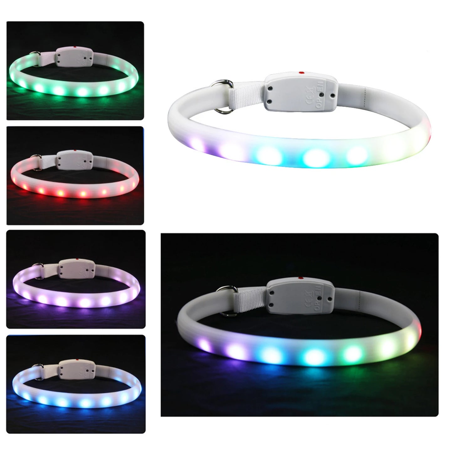 LED Light Up Safety Collar for Pets