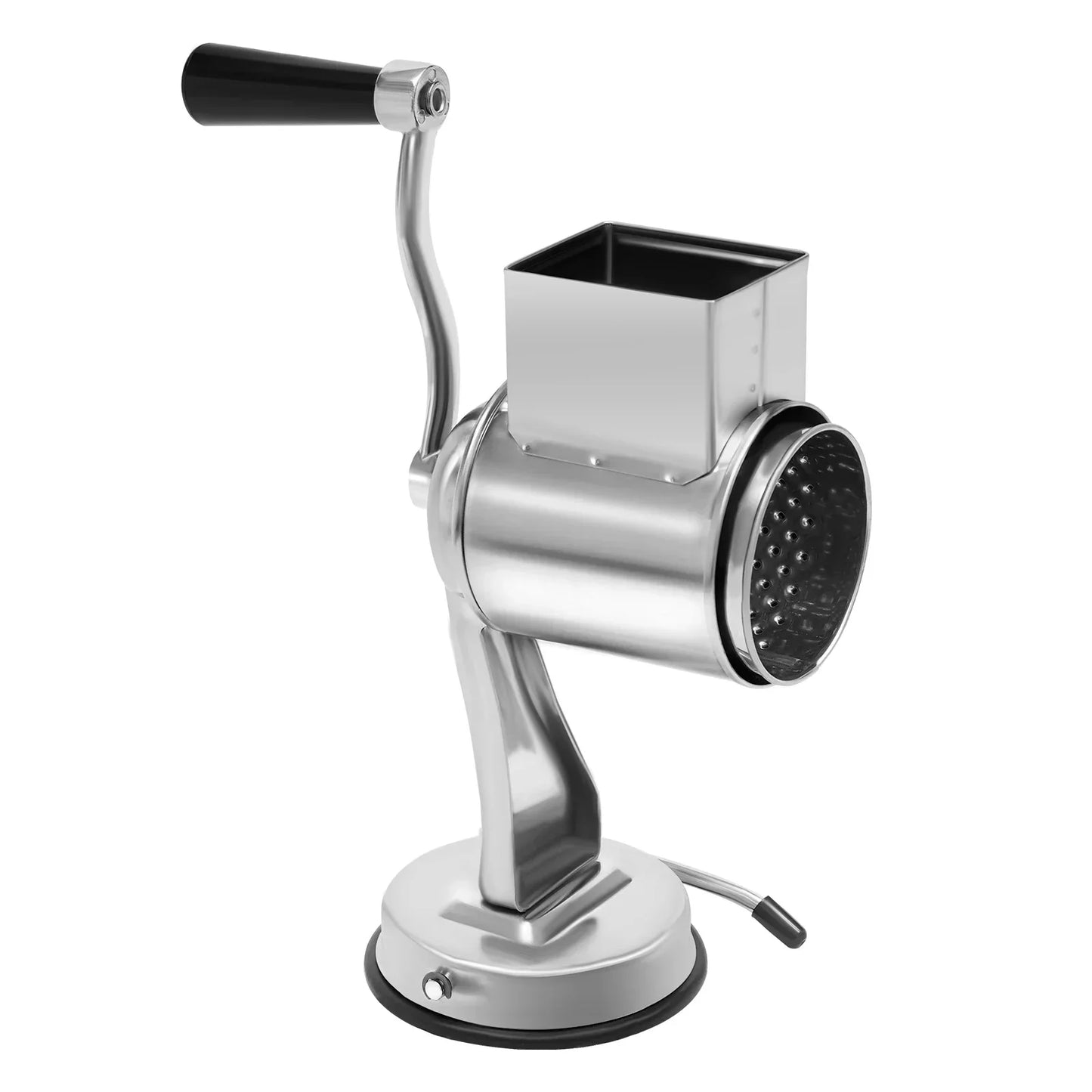 Stainless Steel Rotary Vegetable Cutter with Five Versatile Blades