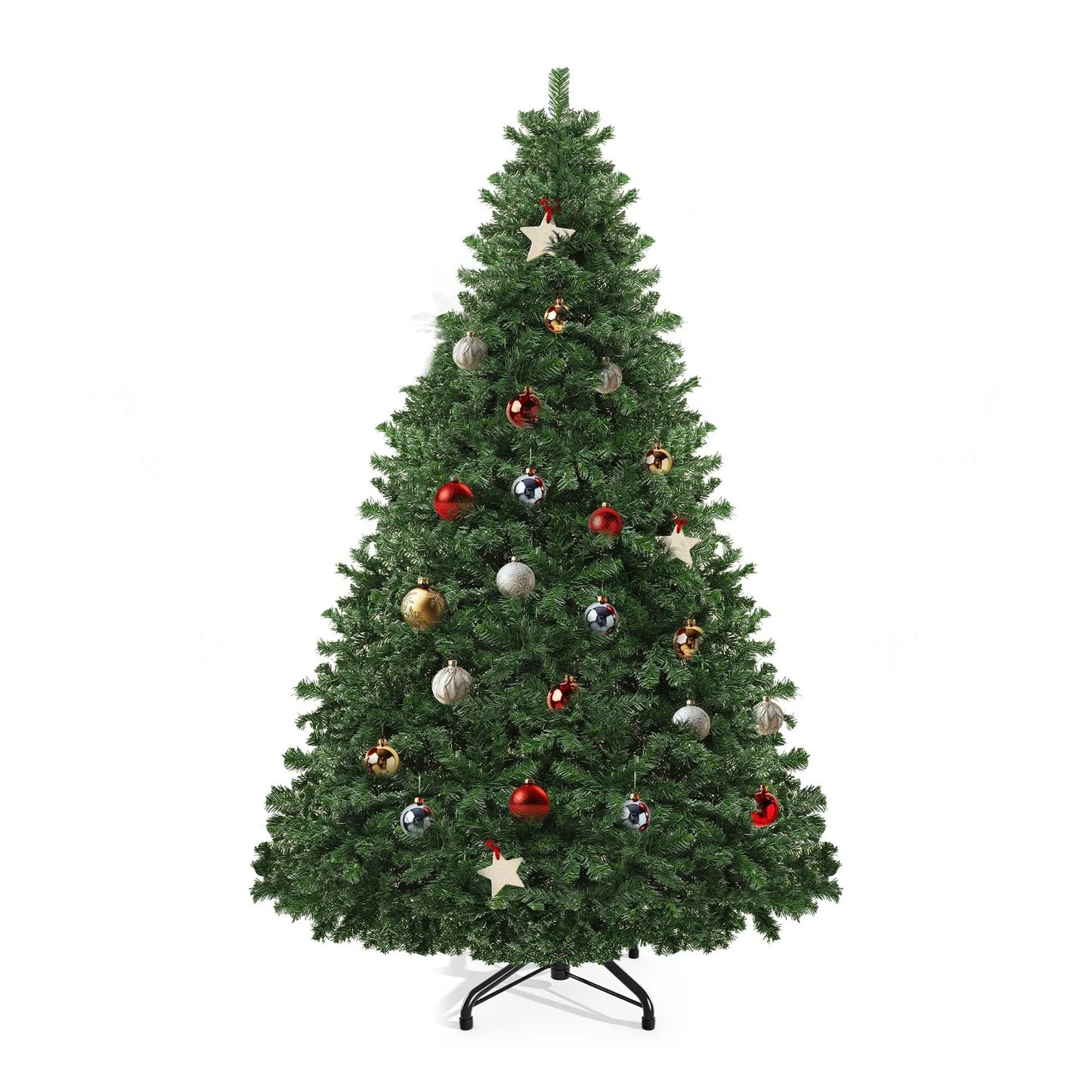 Artificial-Grade Pine-Like Christmas Tree With Durable-Hinges And Foldable-Base Pro