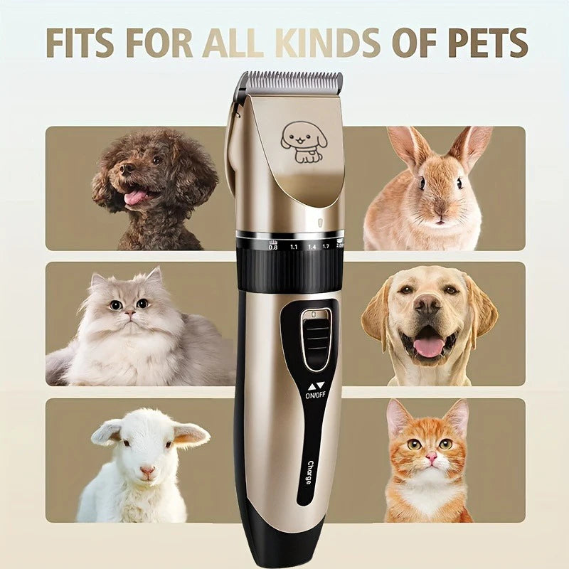 Pet Hair Trimmer Kit for Professional Home Grooming