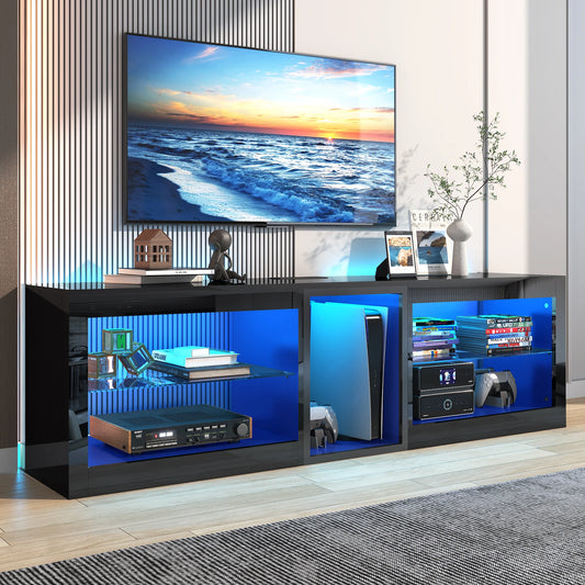 TV Stand with Drawers for 70 Inch TVs