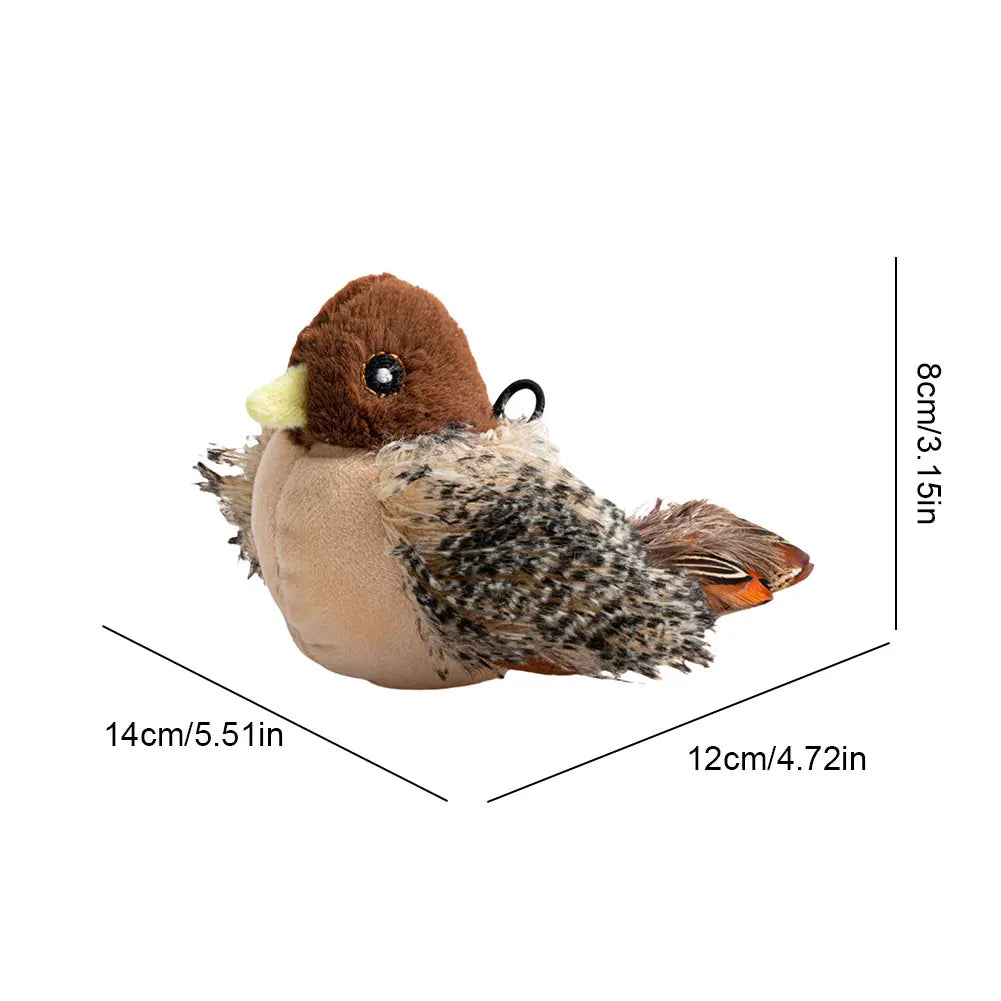 Interactive Cat Toys Flapping Bird Toy Flying Wings