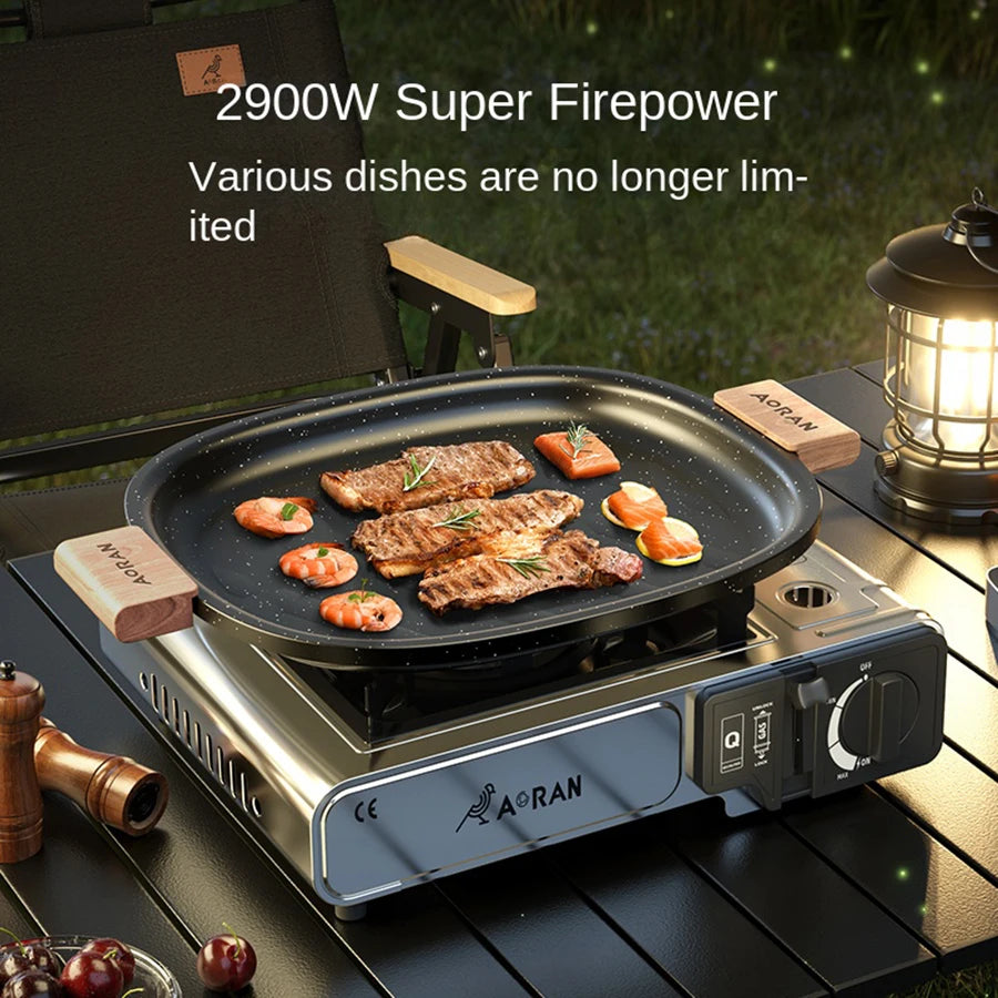Camping Gas Stove 2900W High Power Portable Card Stove