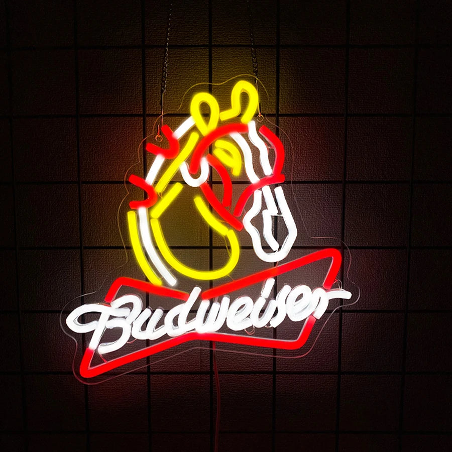 Beer Neon Light Sign for Unique Wall Art Decor
