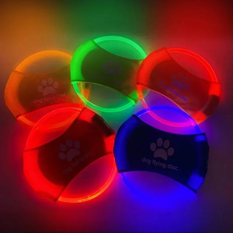 Dog Flying Discs 3 Modes led for Training