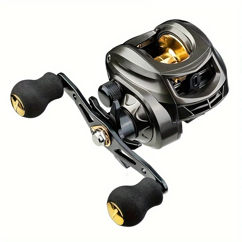 Integrated Stainless Steel Fishing Reel for Saltwater and Freshwater