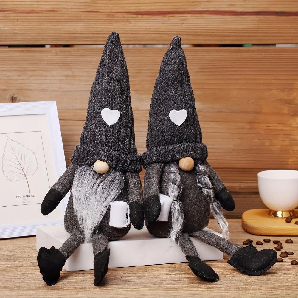 2pcs Home Decor Gnomes for Room, Office, and Living Room