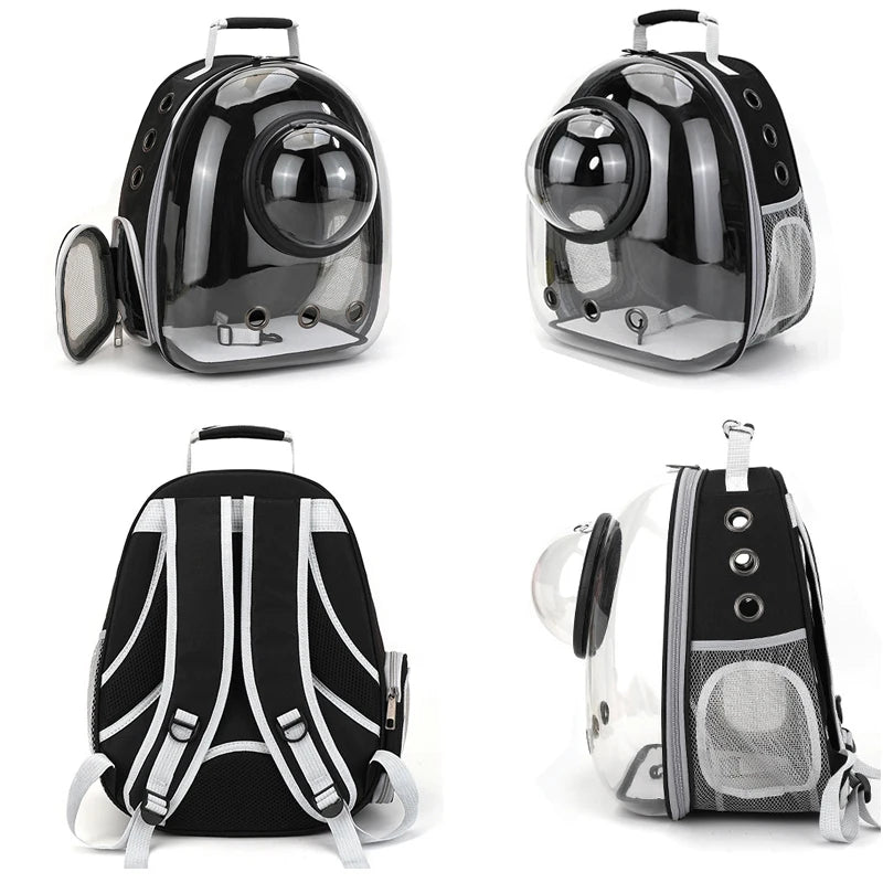 Space Capsule Breathable Pet Carrier Backpack Cats and Dogs