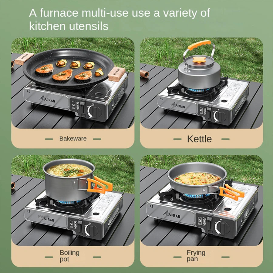 Portable High Power Camping Gas Stove for Outdoor Adventures