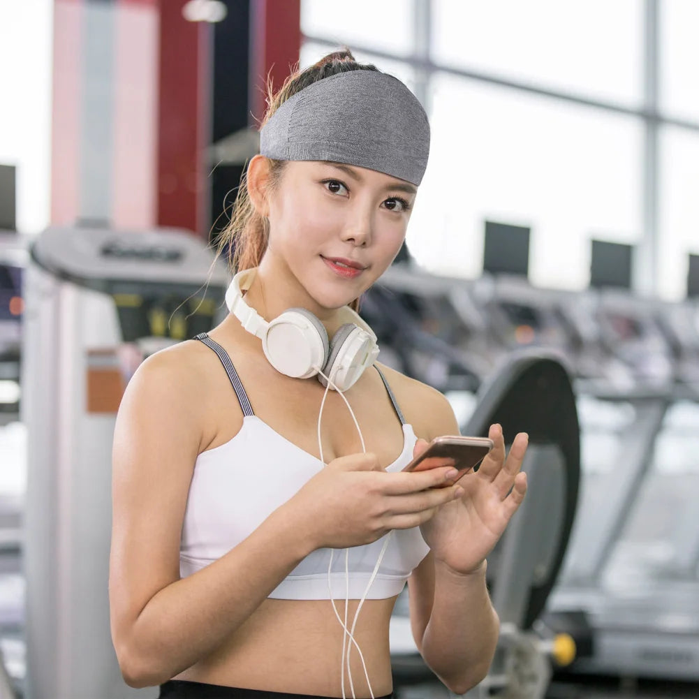 Unisex Sports Stretch Headband for Yoga Gym and Running