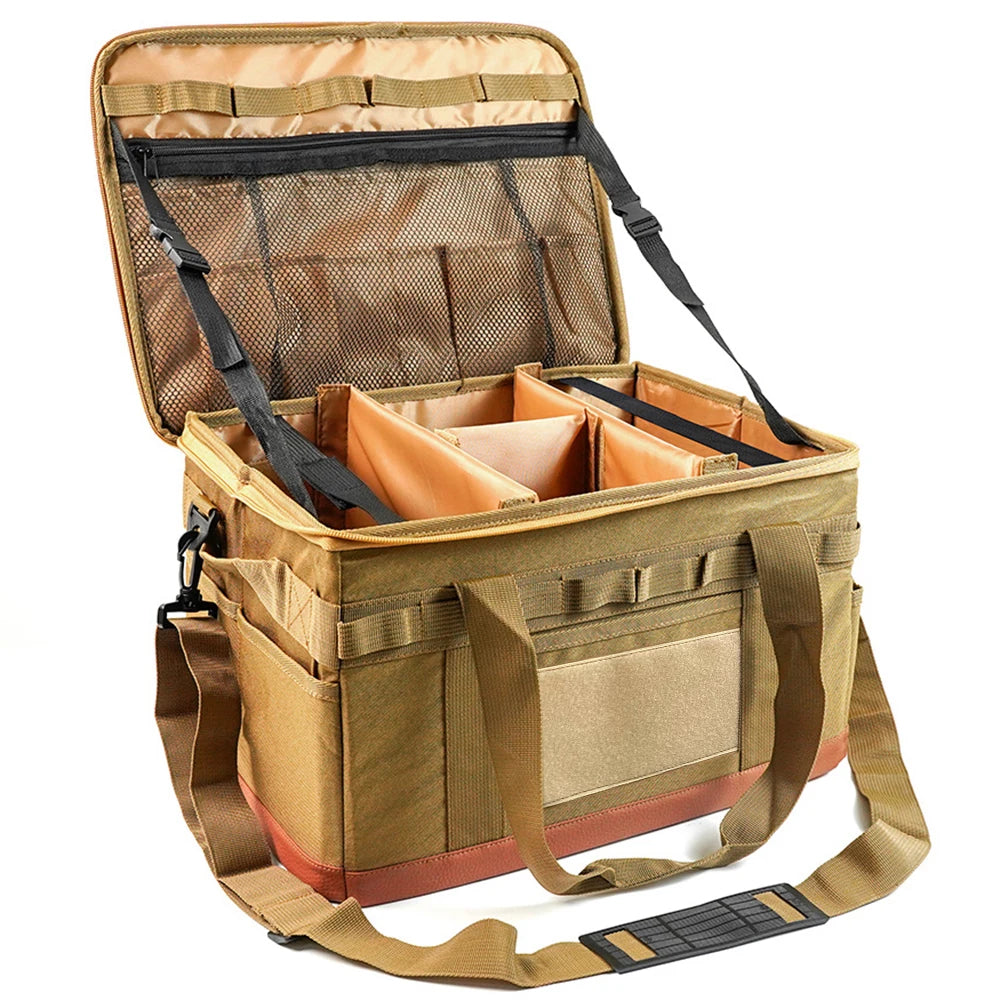 Camping Utensil Organizer Large Capacity Storage Bag