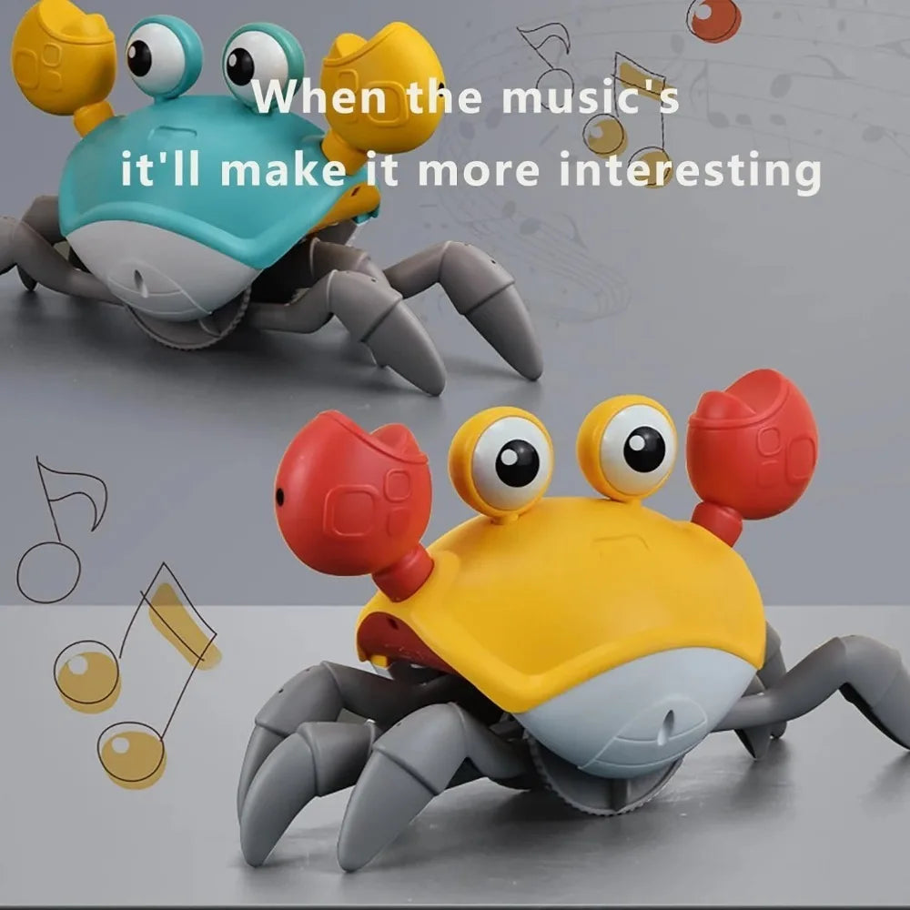 Interactive Dancing Crab Dog Toy With Musical Sounds