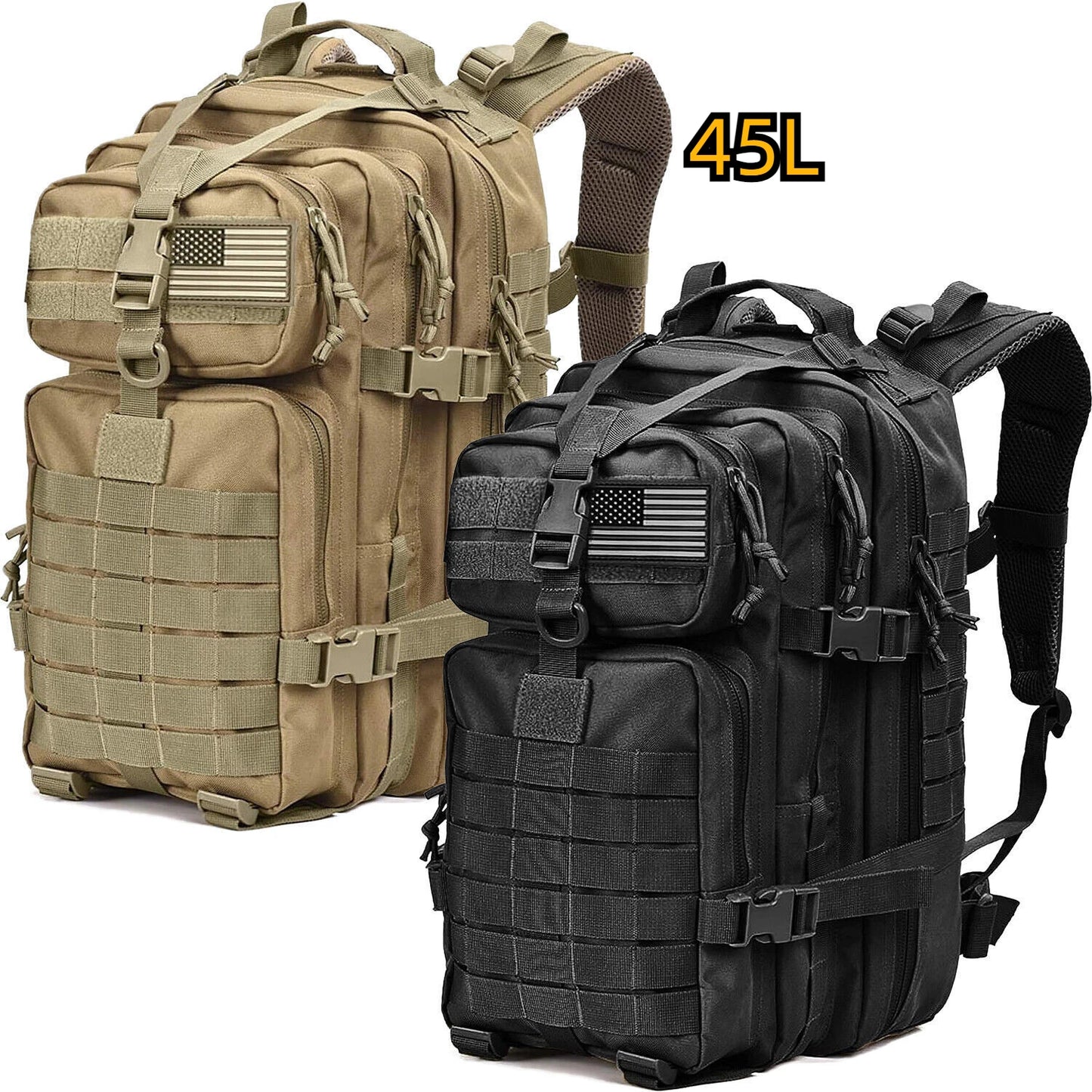 Military Tactical Backpack for Outdoor Adventures and Travel
