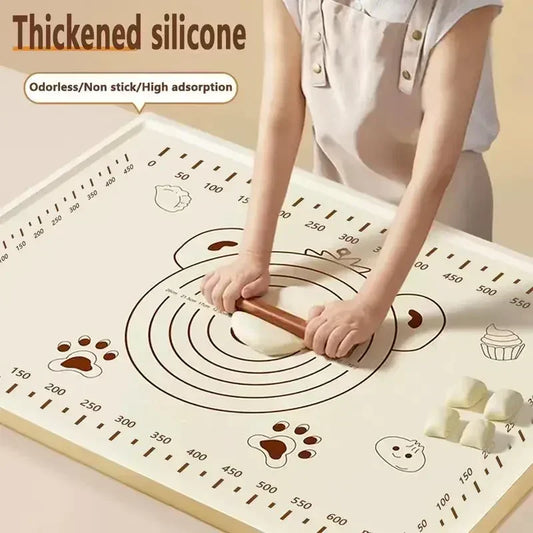 Silicone Baking Mat Non Stick Rolling Dough Pad For Kitchen