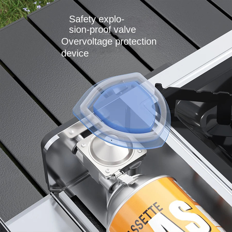 Portable High Power Camping Gas Stove for Outdoor Adventures
