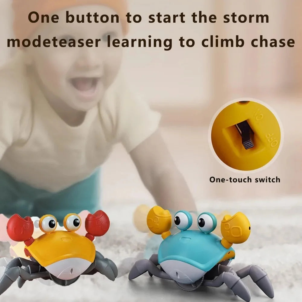 Interactive Dancing Crab Dog Toy With Musical Sounds