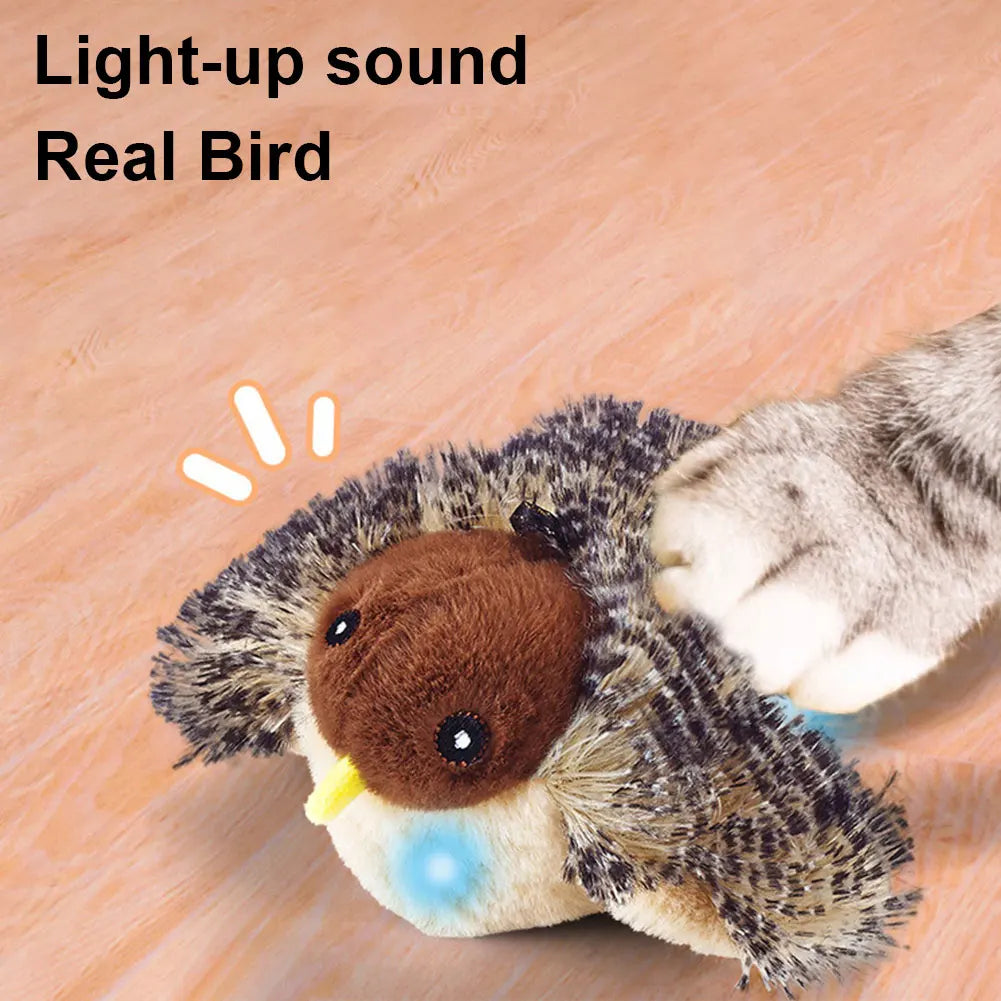 Interactive Cat Toys Flapping Bird Toy Flying Wings