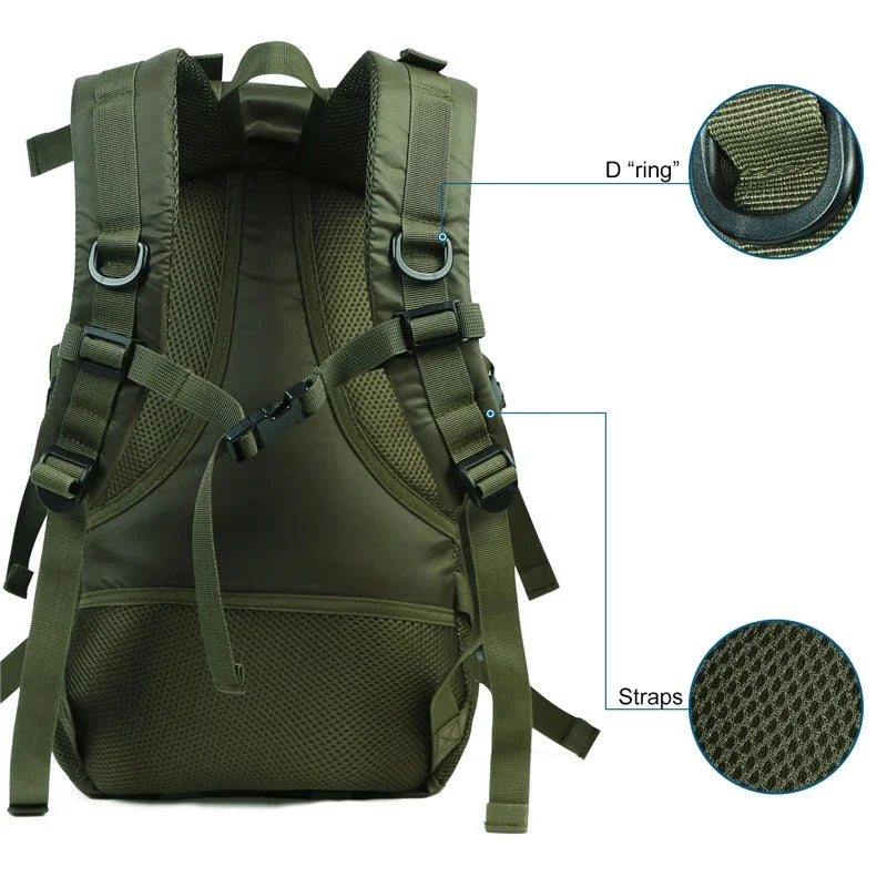 Waterproof Hiking Backpack for Outdoor Adventures and Travel