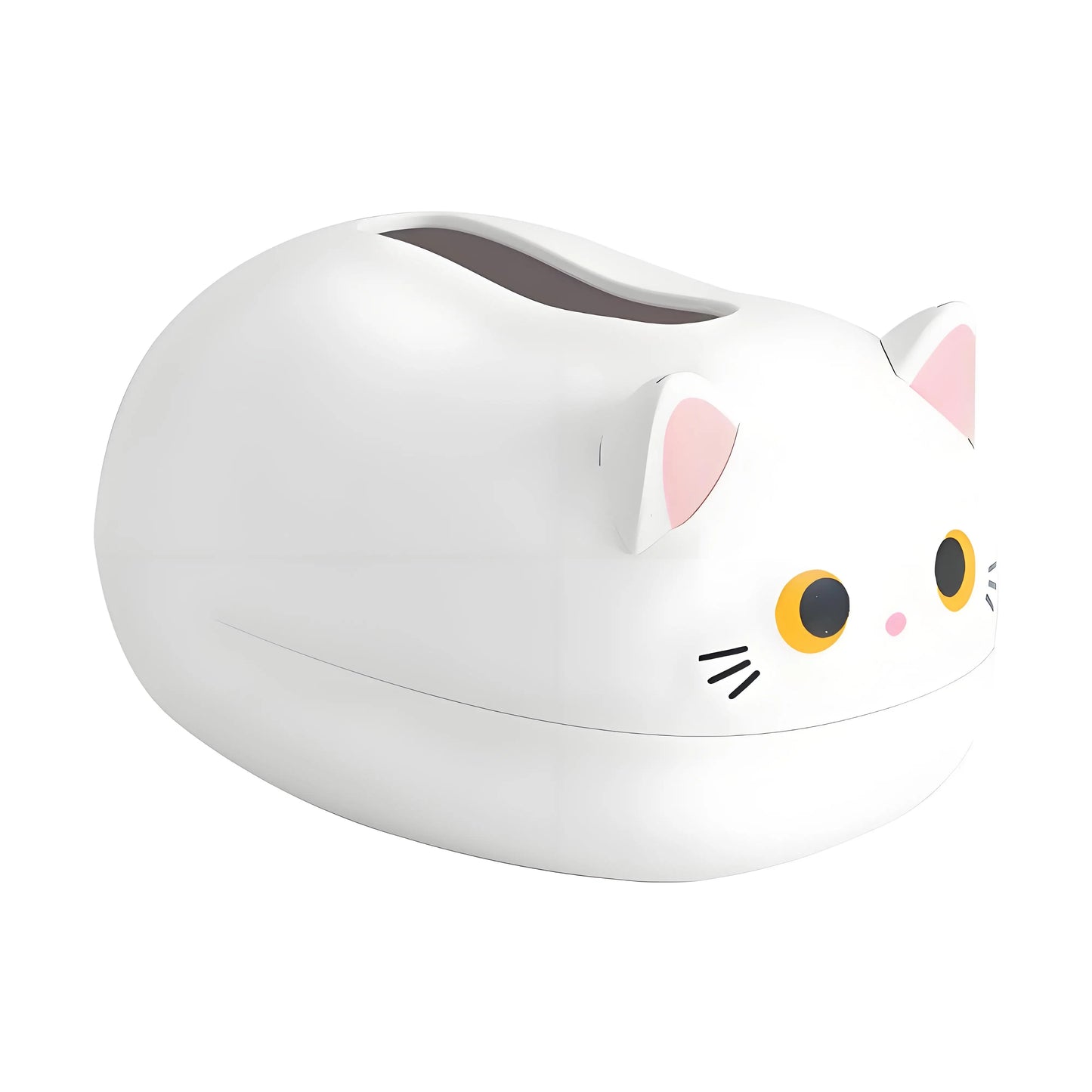 Elegant Cartoon Tissue Box Holder With Toothpick Slot