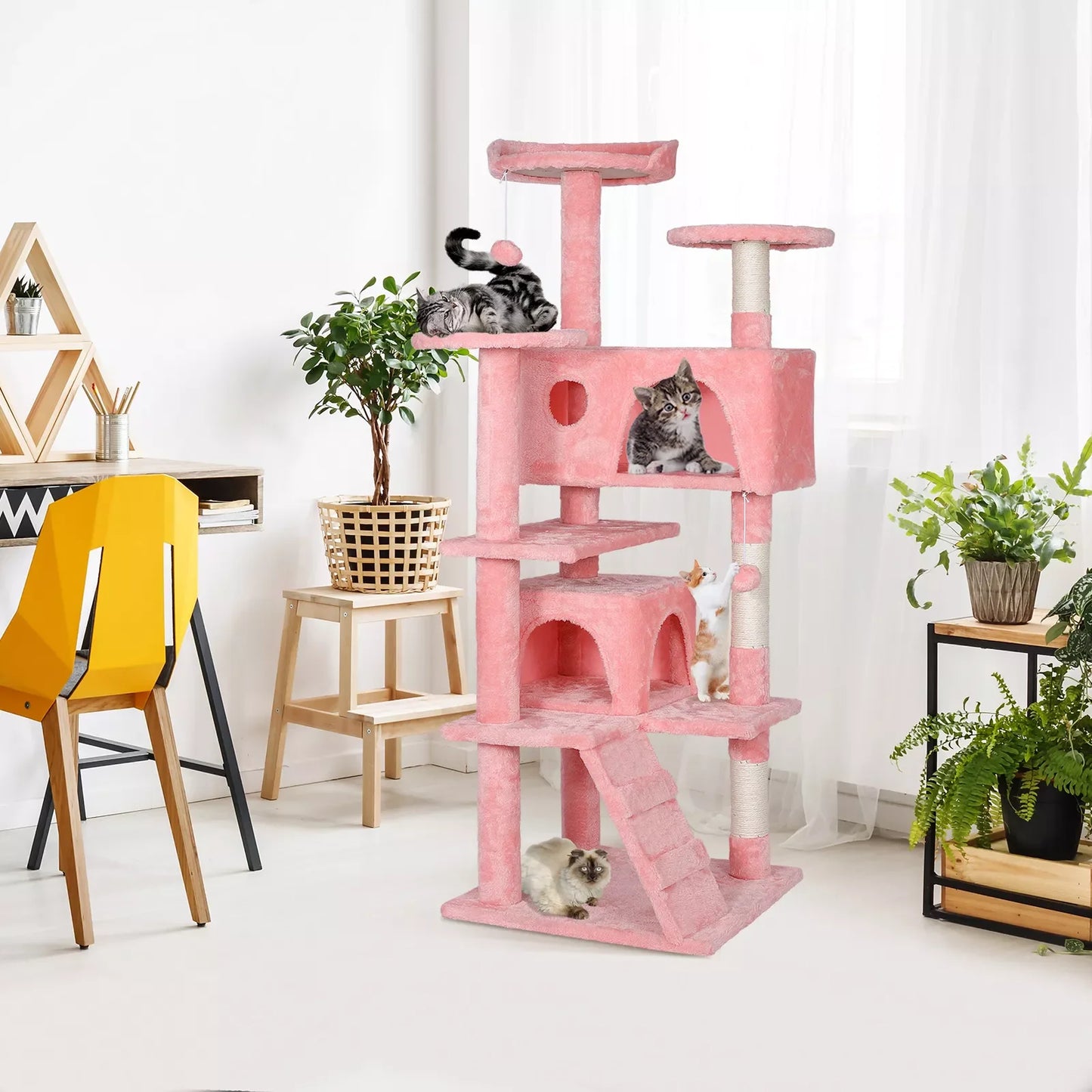 Cat Tree Condo Tower Activity Center for Happy Felines
