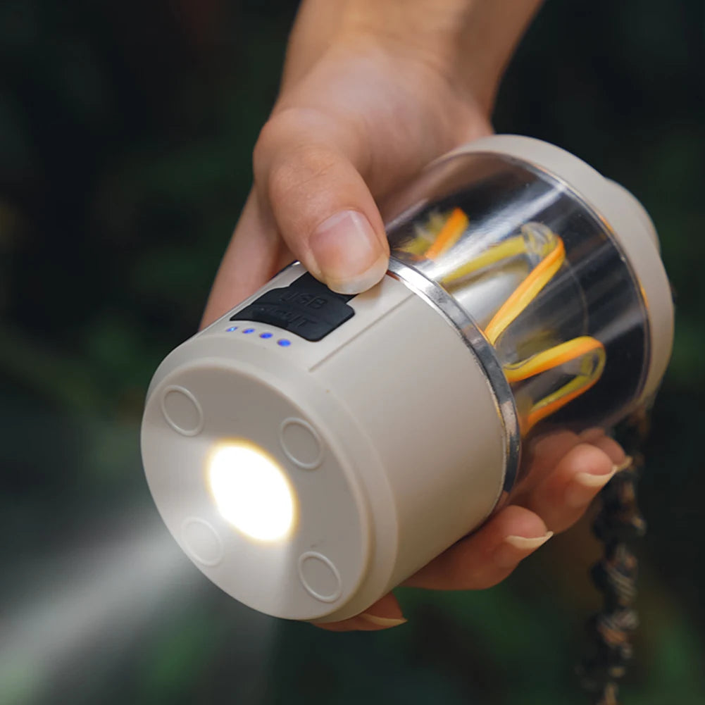 Hanging Camping Lantern IP44 Waterproof Powerful Atmosphere Light