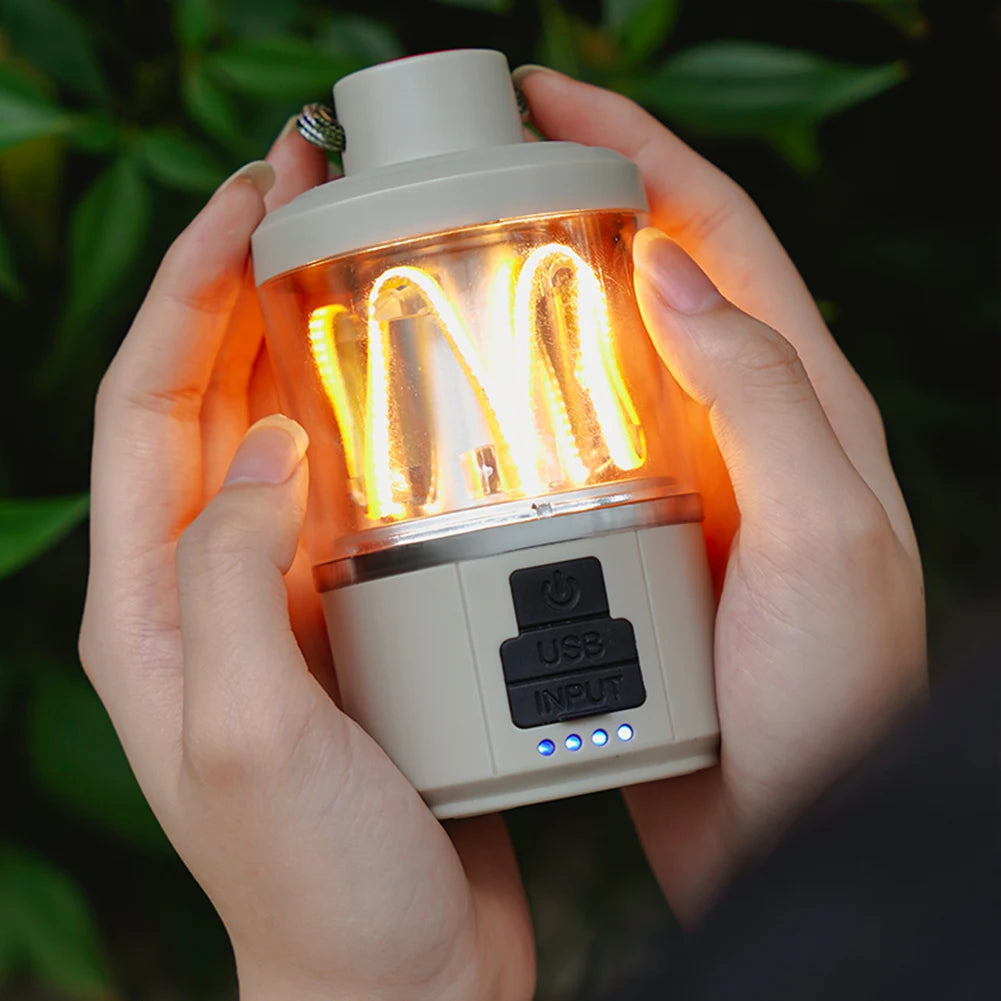 Hanging Camping Lantern IP44 Waterproof Powerful Atmosphere Light