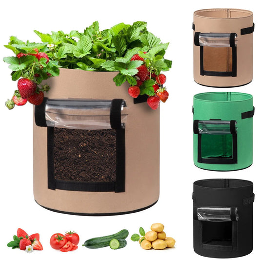 Diy Potato Grow Planter Felt Bag for Easy Gardening