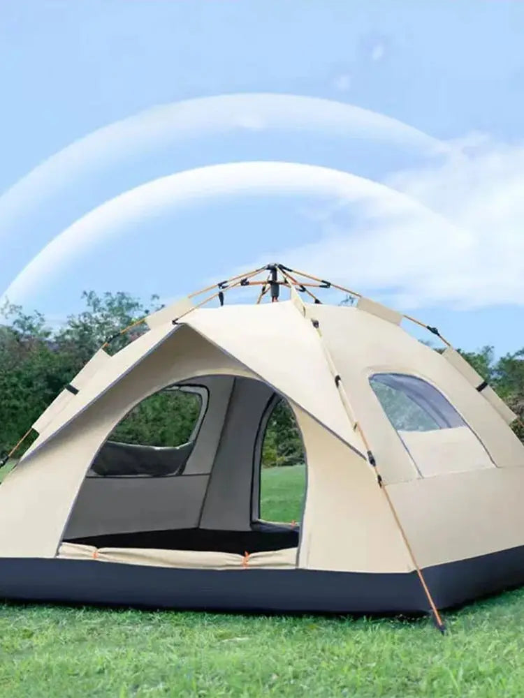 Automatic Quick Opening Outdoor Camping Tent With Two Doors