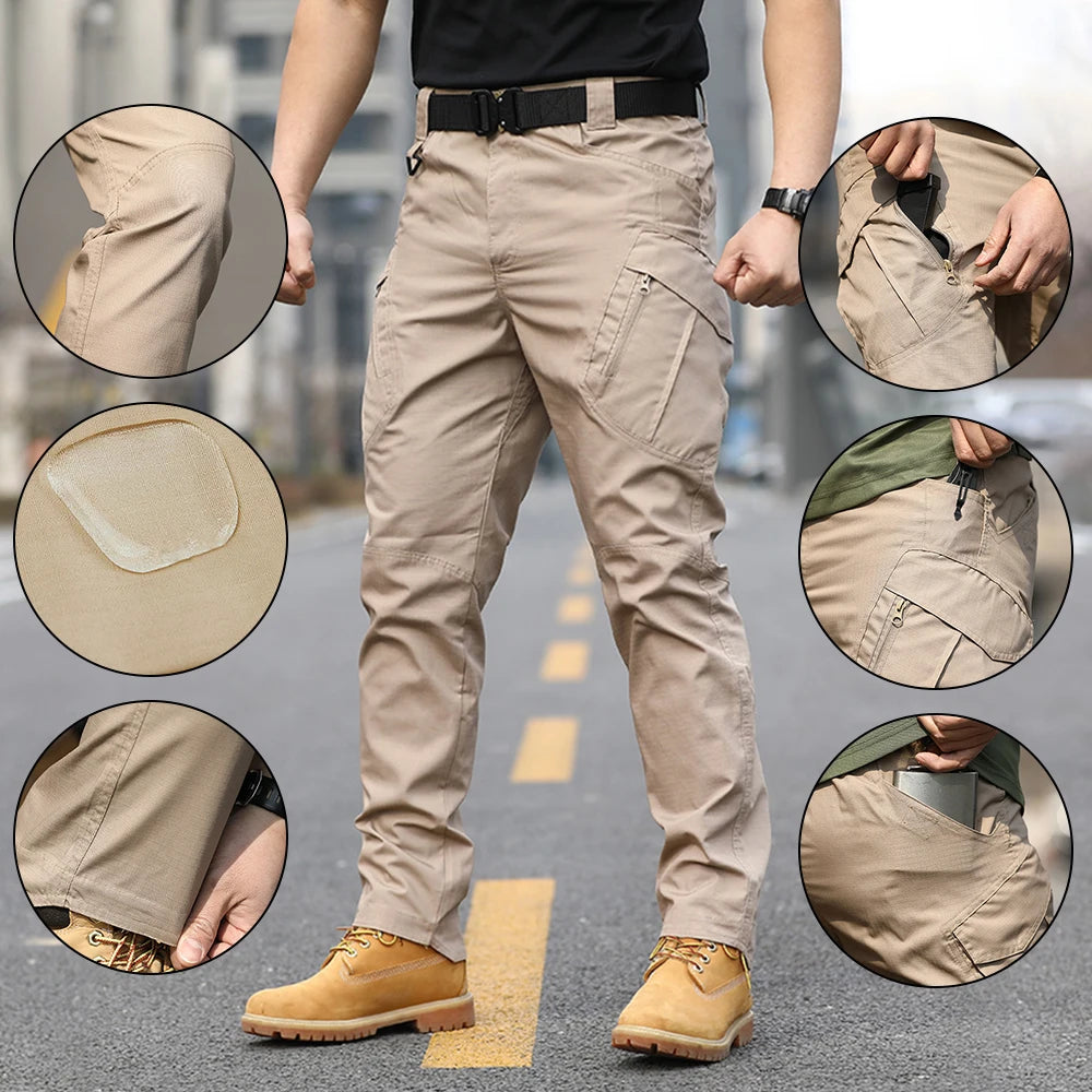 Tactical Camouflage Cargo Pants for Outdoor Training and Activities