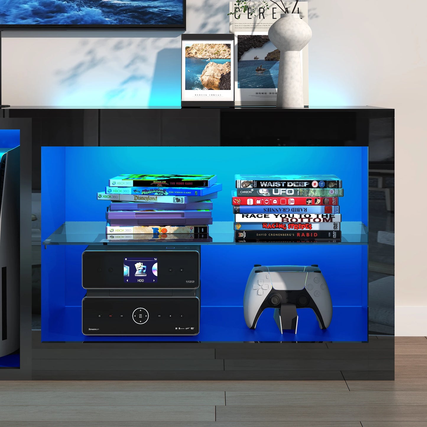 TV Stand with Drawers for 70 Inch TVs