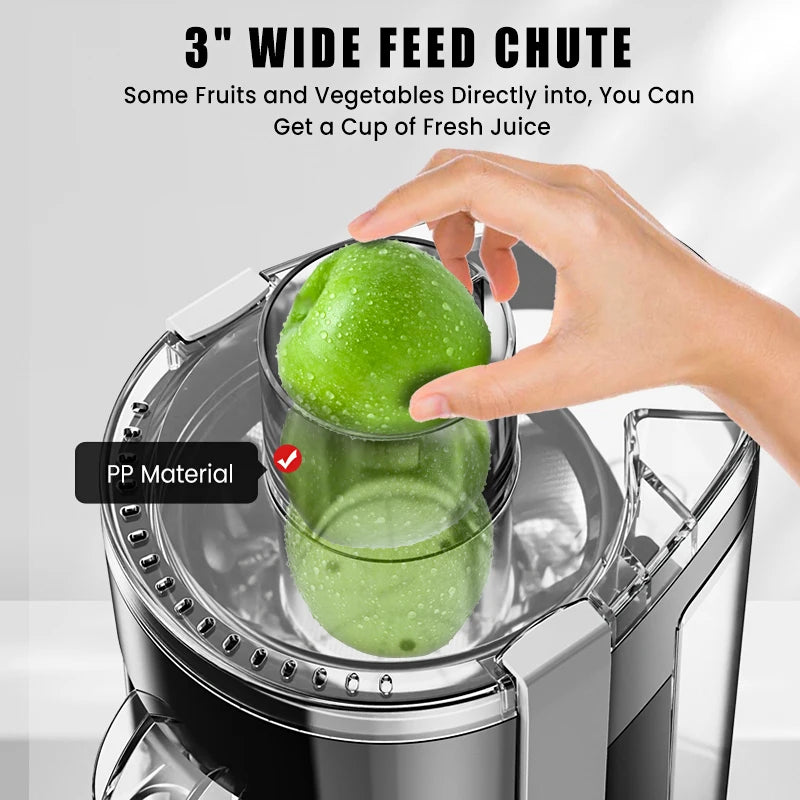 SEJOY Centrifugal Juicer Machine With Auto Pulp Ejection