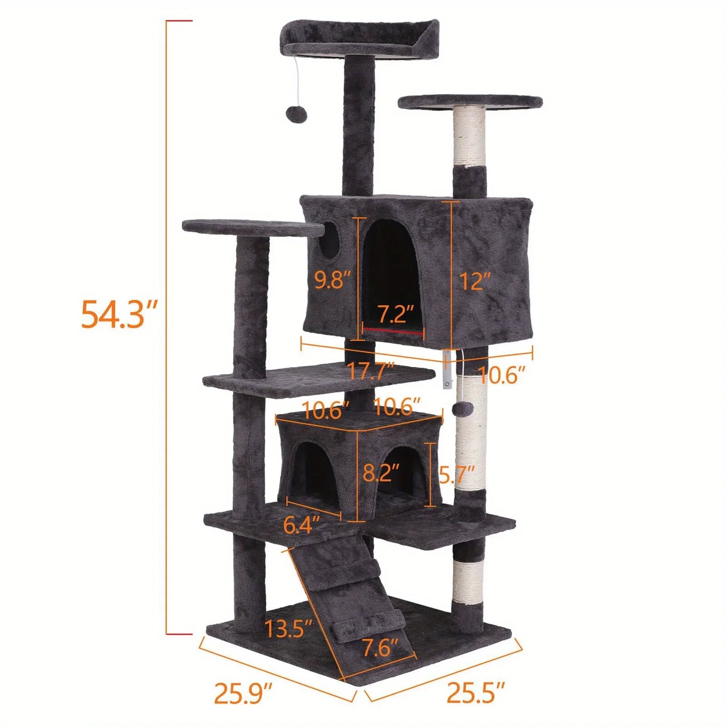 Cat Tree Condo Tower Activity Center for Happy Felines