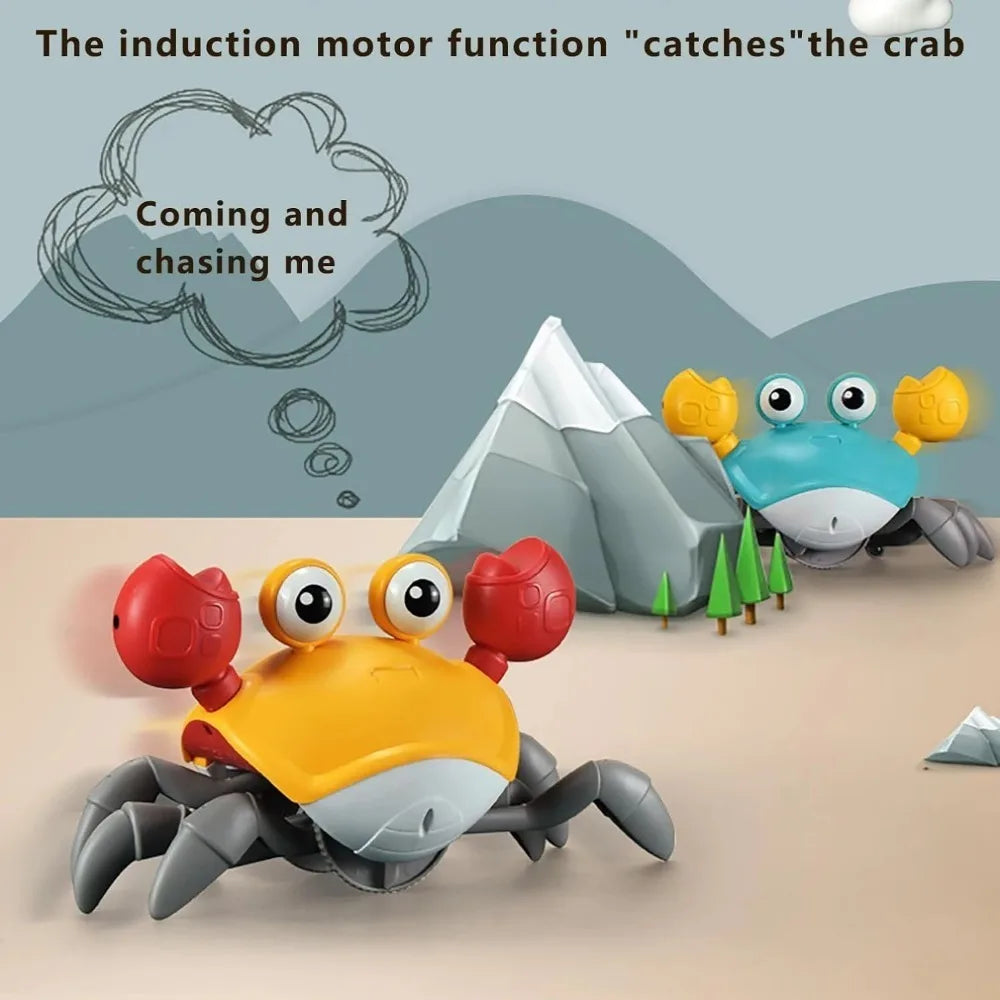 Interactive Dancing Crab Dog Toy With Musical Sounds