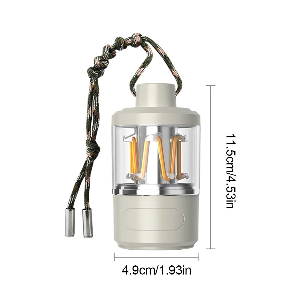 Hanging Camping Lantern IP44 Waterproof Powerful Atmosphere Light