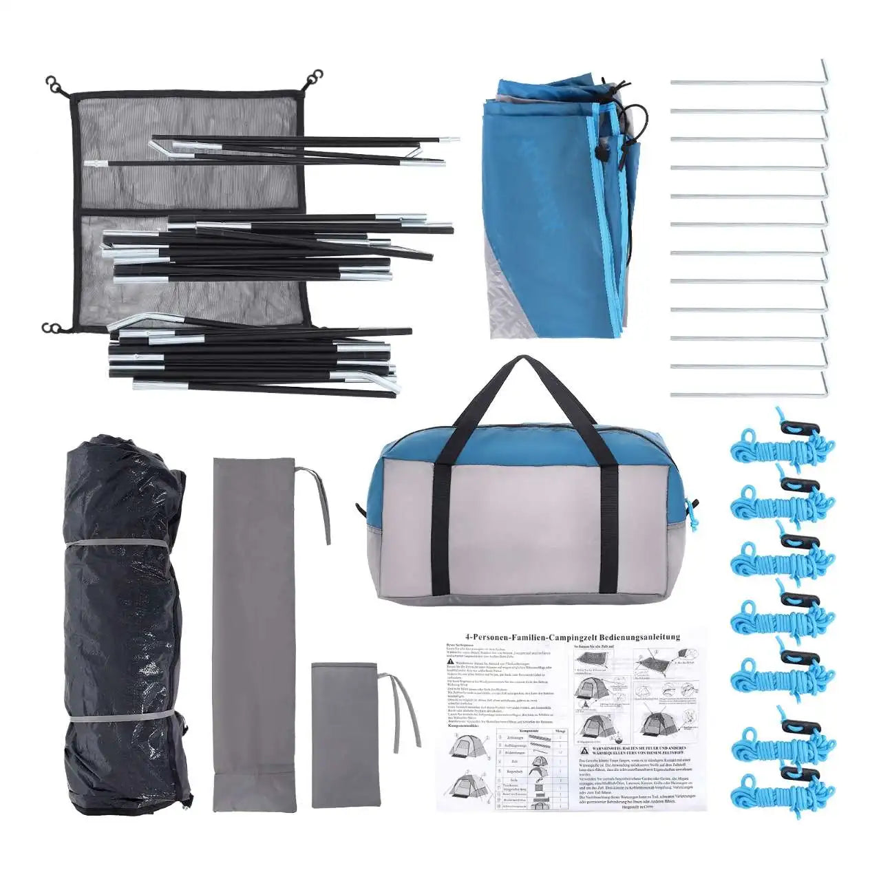 Easy Setup Camping Tent For Four Season Outdoor Shelter